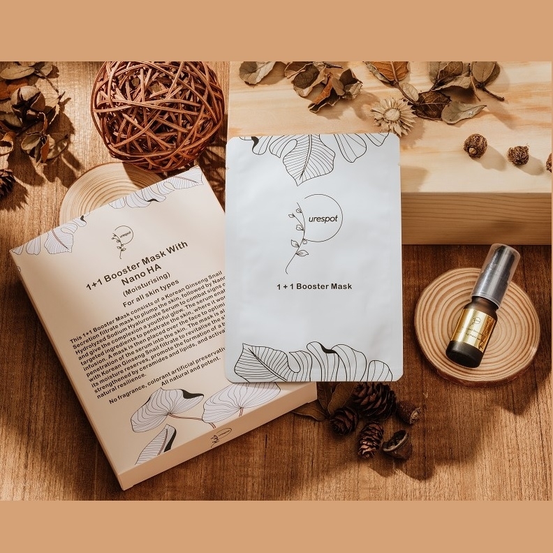 1+1 深層保濕組合 (紅參蝸牛面膜+補水精華)